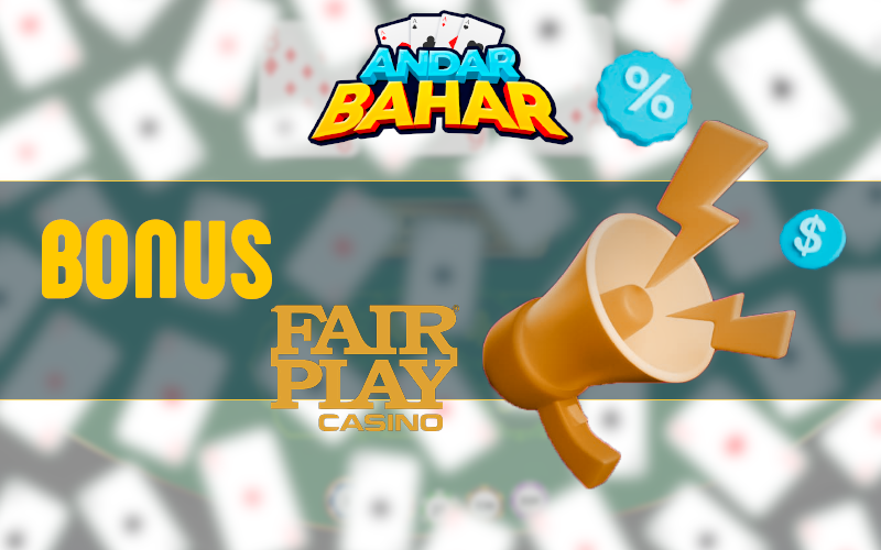 Bonus in Andar Bahar at Fair Play casino