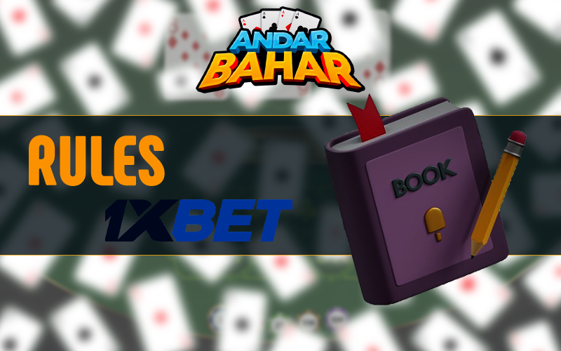 Rules in Andar Bahar at 1xBet casino