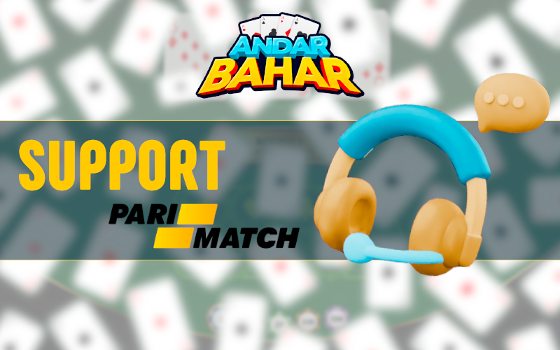 Support in Andar Bahar at PariMatch casino