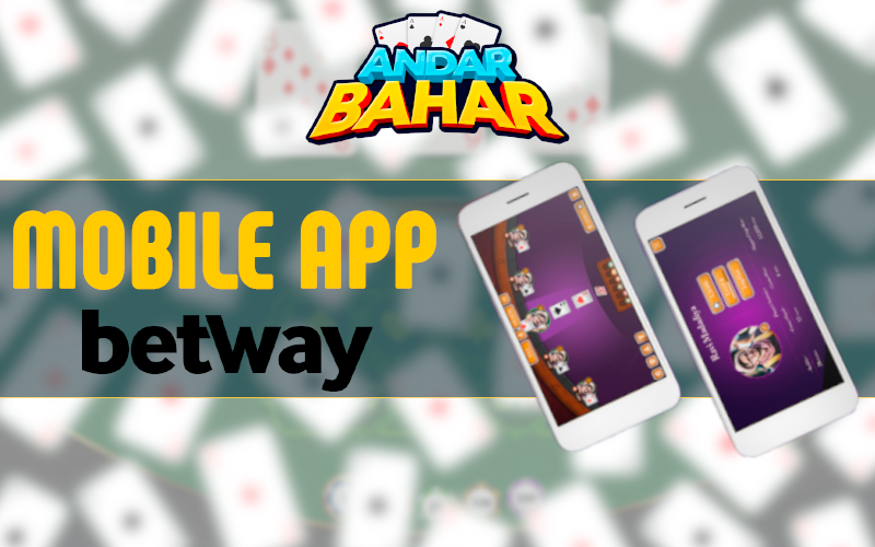 Mobile app in Andar Bahar at Betway casino