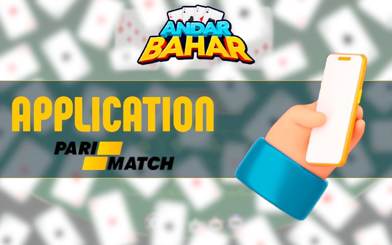 Application in Andar Bahar at PariMatch casino